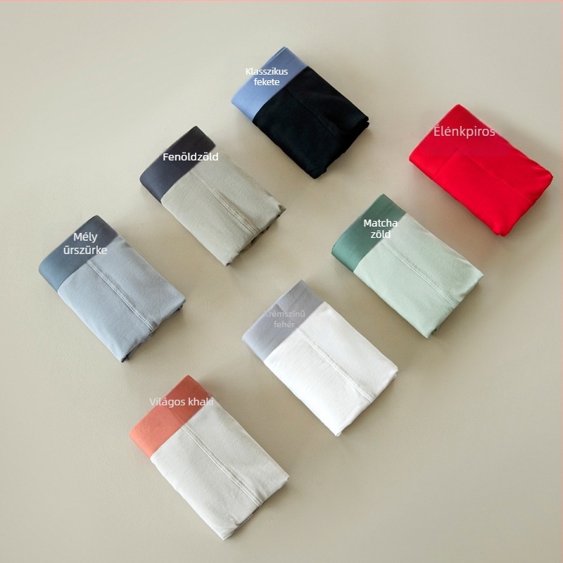 Formázó férfi boxer briefs pamutból, antibakteriális, kényelmes, széles deréköv
