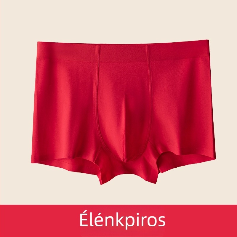 Formázó férfi boxer briefs pamutból, antibakteriális, kényelmes, széles deréköv