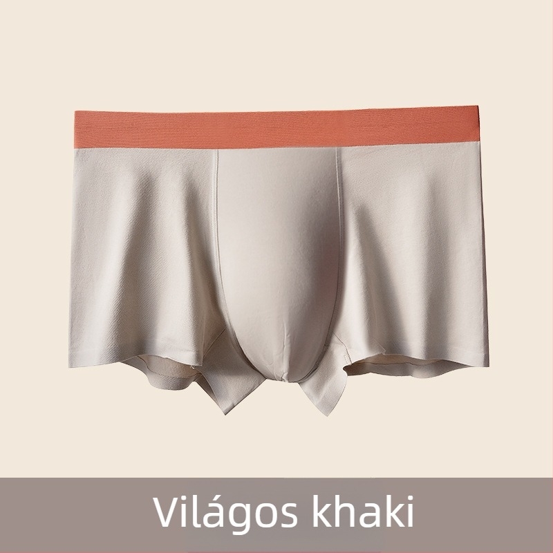 Formázó férfi boxer briefs pamutból, antibakteriális, kényelmes, széles deréköv
