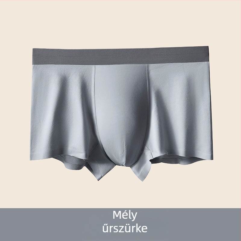 Formázó férfi boxer briefs pamutból, antibakteriális, kényelmes, széles deréköv