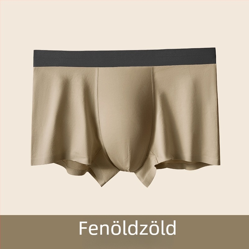 Formázó férfi boxer briefs pamutból, antibakteriális, kényelmes, széles deréköv