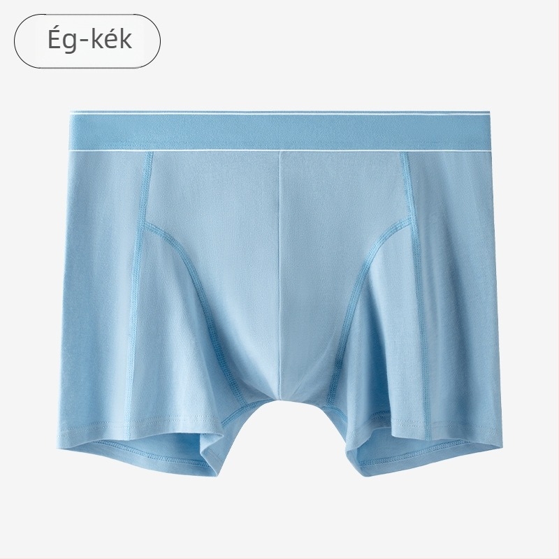 Férfiak számára sportos, hosszított boxer brief, 95% pamut, lélegző, súrlódásmentes, antibakteriális belső rész a szeméremtájon, középmagas derék