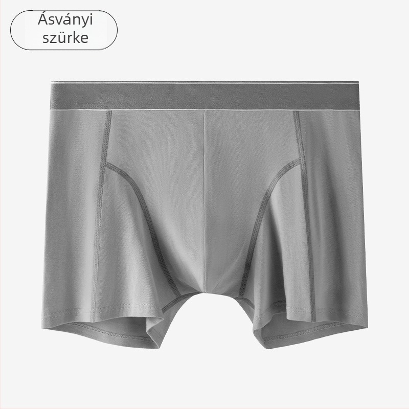 Férfiak számára sportos, hosszított boxer brief, 95% pamut, lélegző, súrlódásmentes, antibakteriális belső rész a szeméremtájon, középmagas derék