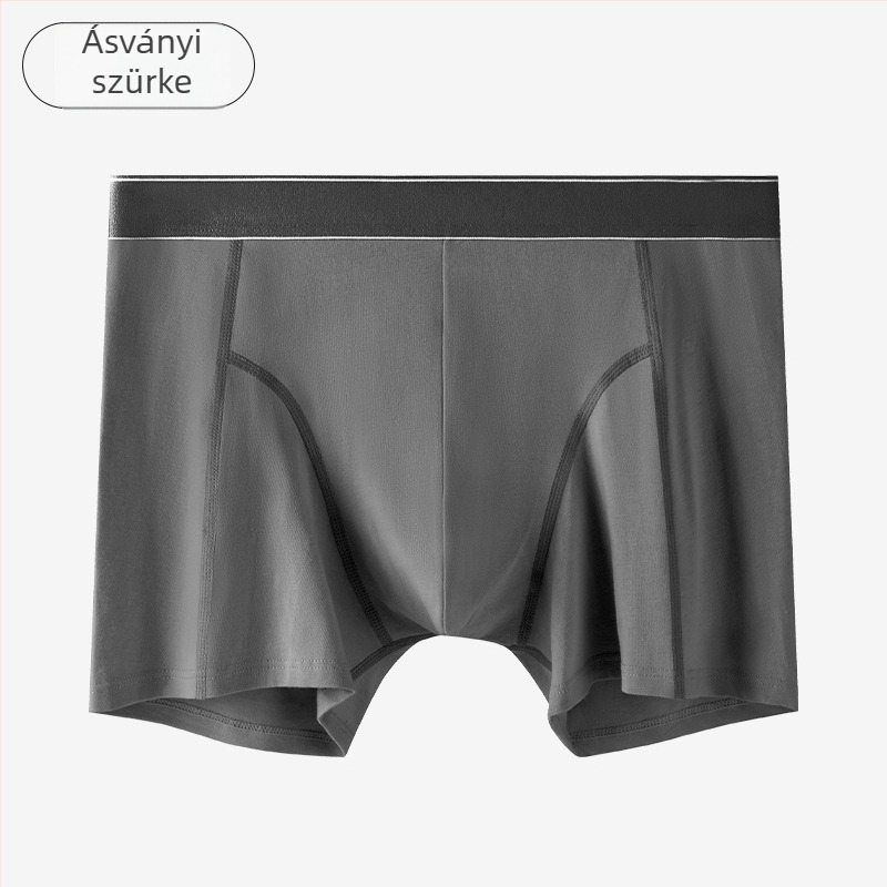 Férfiak számára sportos, hosszított boxer brief, 95% pamut, lélegző, súrlódásmentes, antibakteriális belső rész a szeméremtájon, középmagas derék