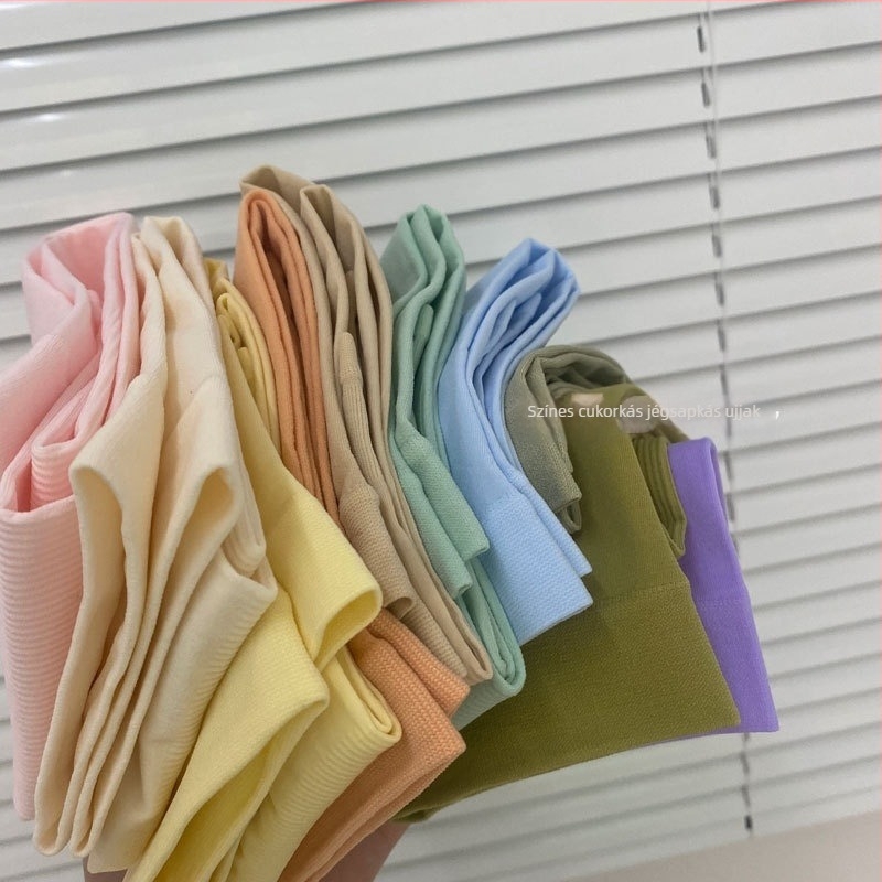 Koreai-stílusú ultrakönnyű Ice Silk ujjak a nyári napvédelemért - Nylon anyag (81-95% nylon) - fiataloknak, 2022 tavasz