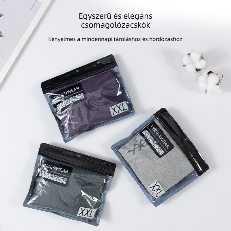 Férfi seamless nylon középmagas boxeralsó; kötött anyag, 80–90% nylon, ágyék bélés 90–95% nylon