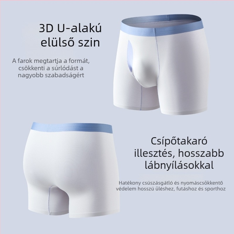 Férfi alsónemű modalból, 100s, középső derekú, lélegző
