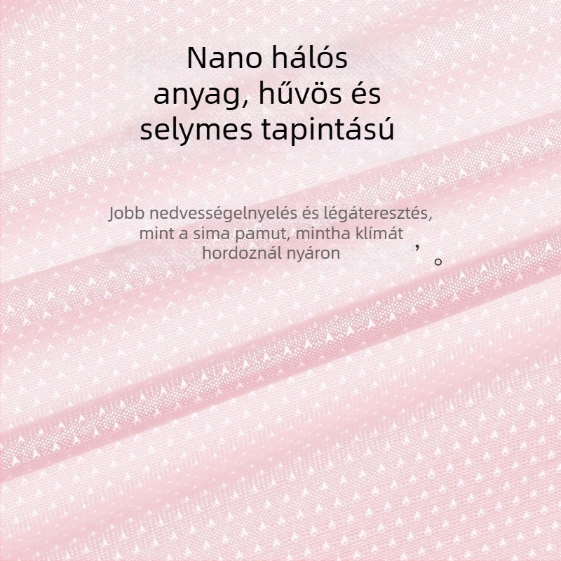 Férfi Nano Mesh alsónemű, antibakteriális, gyorsan száradó, lélegző, középmagas derekú, kötött anyag, Ice Oxygen Bar az ágyék tájékon