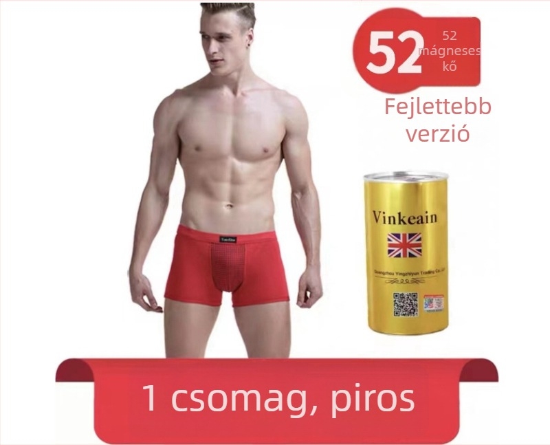 Férfi modal boxeralsó fenékemelés és hasi kontrollfunkcióval, középső derék, márka vinkeain
