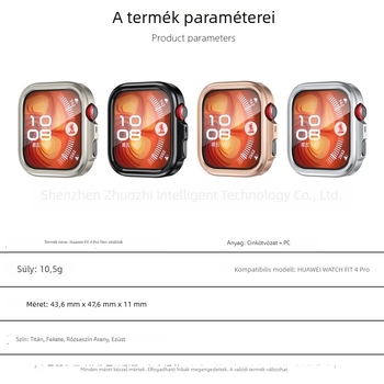 Huawei Fit4/4Pro óratok | cinkötvözet, félmetes konstrukció, Zhuo zhizhi