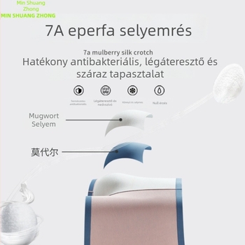 Férfi boxeralsó középmagasságú, seamless, lélegző, Modal 120-count