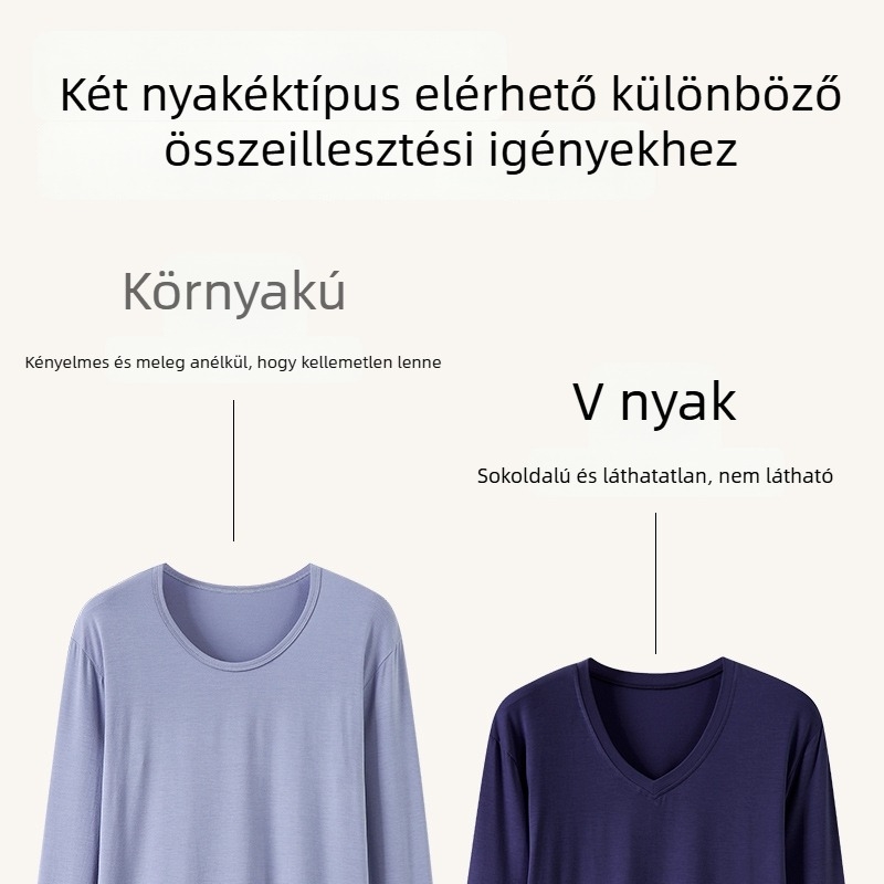 Férfi Modal termoszett - vékony, rugalmas, puha, 180 g/m², mérsékelt meleg