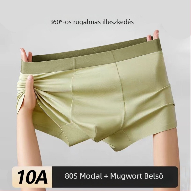 Férfi seamless antibakteriális, lélegző, gyorsan száradó modal anyagú alsónemű (92% regenerált cellulóz rost + 8% spandex)
