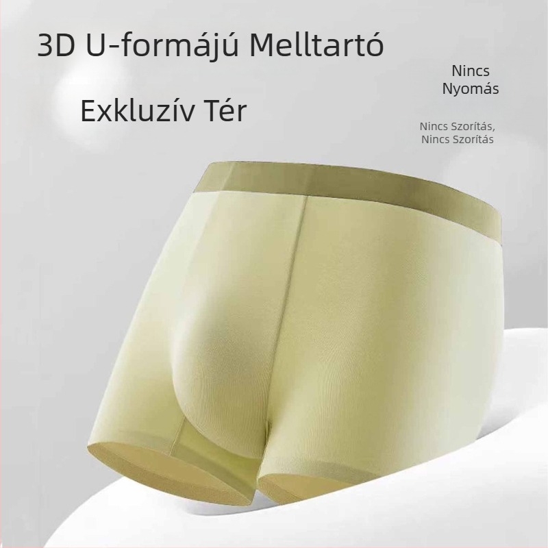 Férfi seamless antibakteriális, lélegző, gyorsan száradó modal anyagú alsónemű (92% regenerált cellulóz rost + 8% spandex)