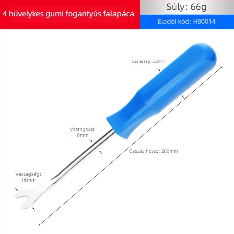 Autó belső panel eltávolító eszköz pry bar funkcióval, autójavításra, különböző anyagok
