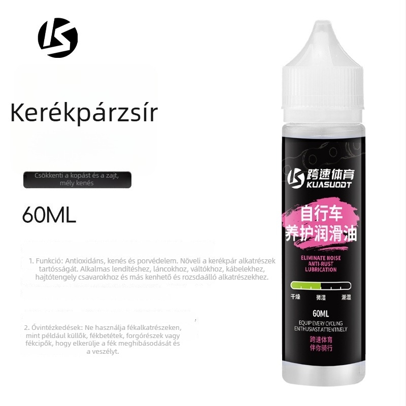 Kerékpár lánc olaj PTFE-vel — por- és korrózióálló kenőanyag a lánc karbantartásához