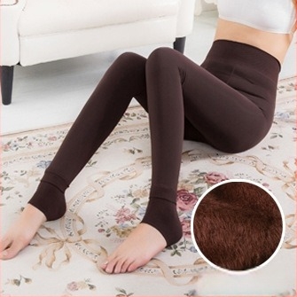 300 g gyöngyház velúr belső fleece-szel bélelt, meleg női leggings, koreai stílusú karcsúsított fazon, ősz–téli