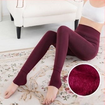 300 g gyöngyház velúr belső fleece-szel bélelt, meleg női leggings, koreai stílusú karcsúsított fazon, ősz–téli