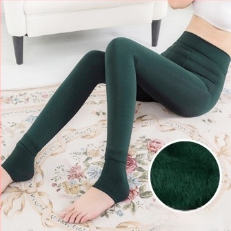 300 g gyöngyház velúr belső fleece-szel bélelt, meleg női leggings, koreai stílusú karcsúsított fazon, ősz–téli