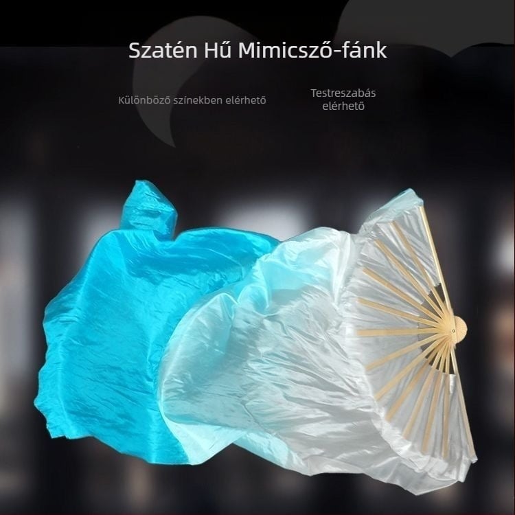 Táncfan négyszögletes tánchoz – gradiens selyem, Márka: a ride, Felnőttek, 2025 tavasz