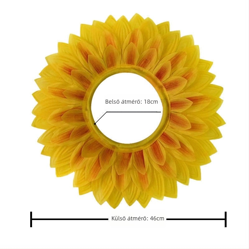 Napraforgó mintázatú fejvédő és arcvédő, nyár 2021 kiadás, raktáron