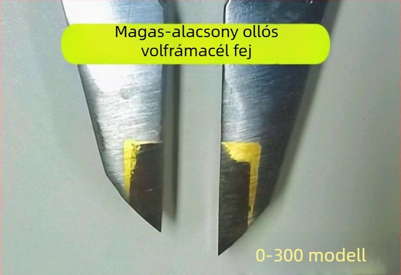 Jelölő tolómérő wolfrámötvözet fejjel és hosszú állkapcsokkal, külső és belső átmérő mérés, Vernier-skála