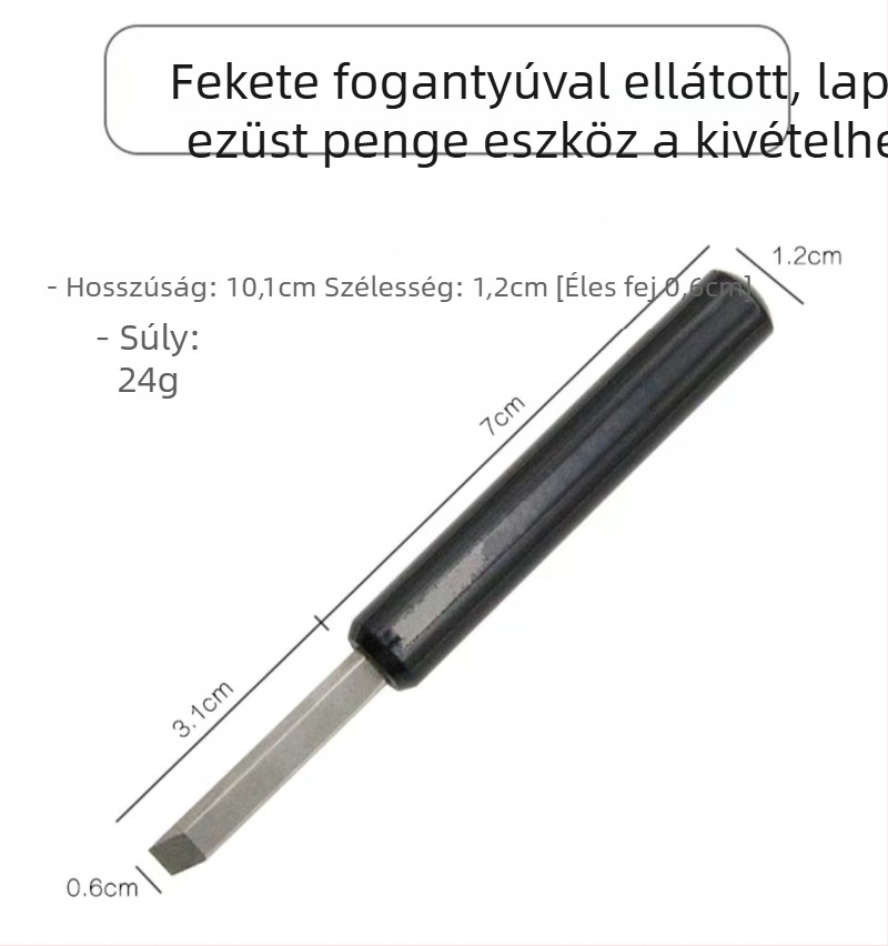 Fém Pry Knife óraszervizhez - hátsófedél eltávolító eszköz