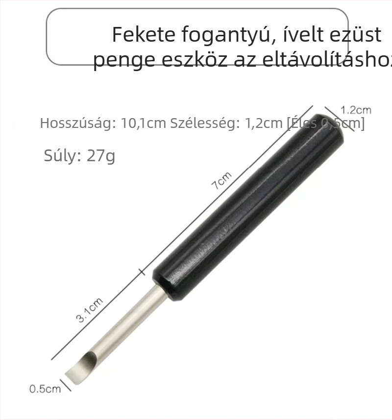 Fém Pry Knife óraszervizhez - hátsófedél eltávolító eszköz