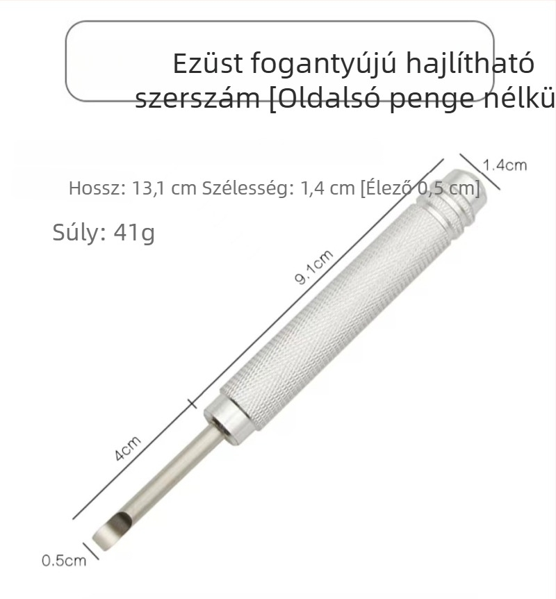 Fém Pry Knife óraszervizhez - hátsófedél eltávolító eszköz