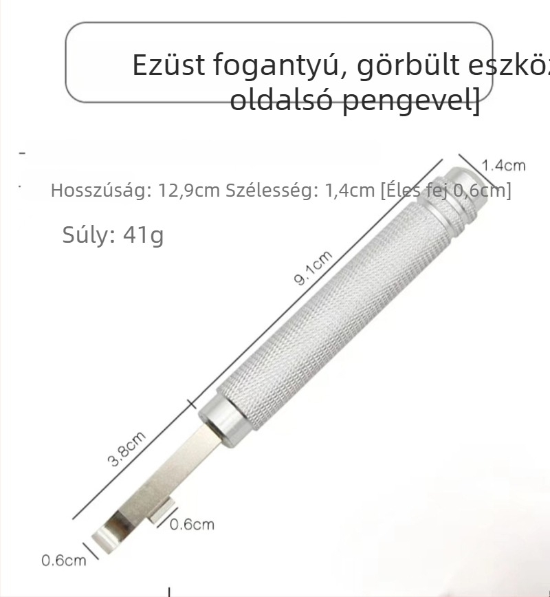 Fém Pry Knife óraszervizhez - hátsófedél eltávolító eszköz