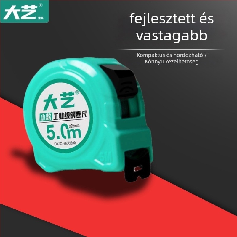 Dayi Vastagított mérőszalag mérnöki kivitelben, ABS ház, szénacél penge