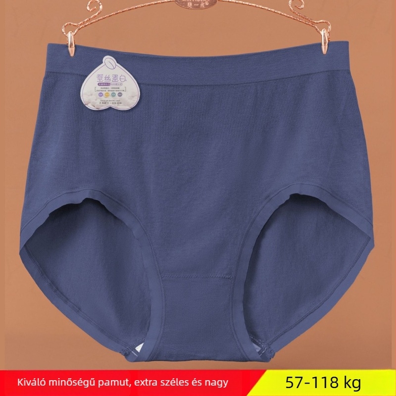 Női varrat nélküli, magas derekú bugyi, piros, XXL, légáteresztő
