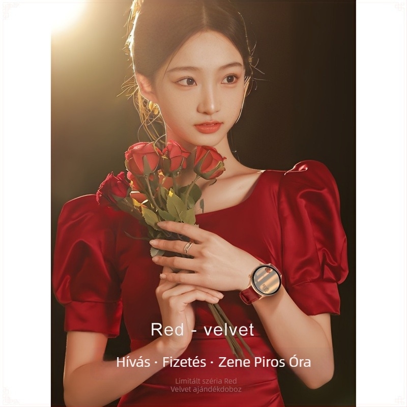 Okosóra Bluetooth-hívásokkal, EKG, vérnyomás, pulzus és alvásfigyelés