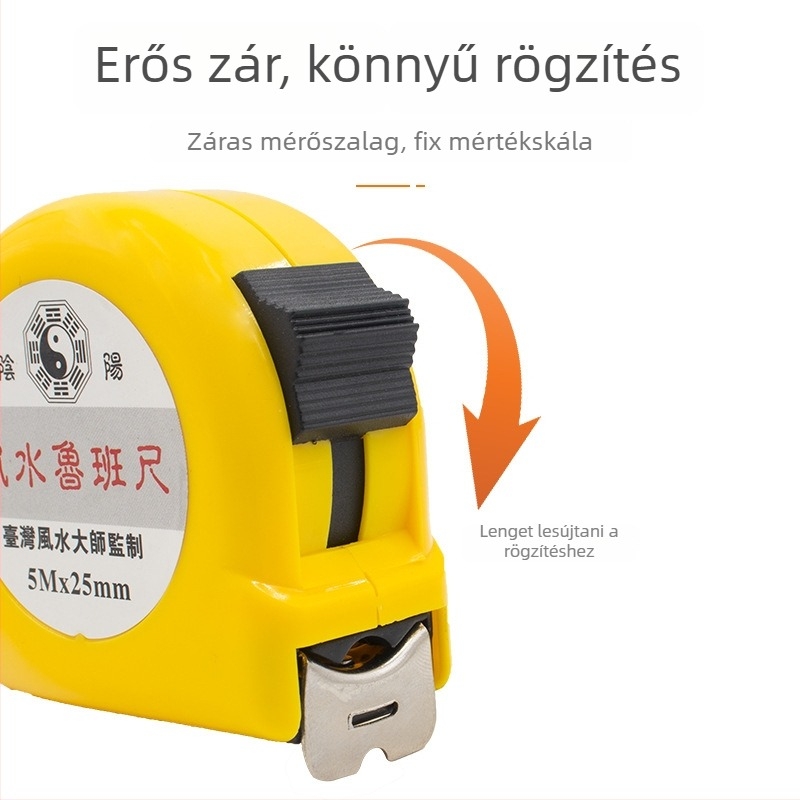 Yu shun mérőszalag acélos szalaggal és Luban dizájnnal