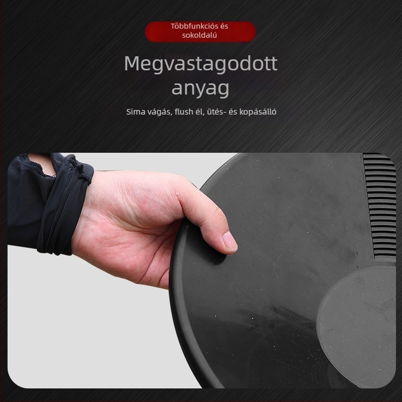 Aranyásó serpenyő - hordozható szita az aranymosáshoz