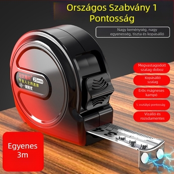 Mágneses Mérőszalag Rozsdamentes Acélból — Ütközésálló, Pontosság, Prémium, Extra vastag