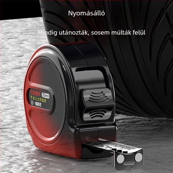 Mágneses Mérőszalag Rozsdamentes Acélból — Ütközésálló, Pontosság, Prémium, Extra vastag