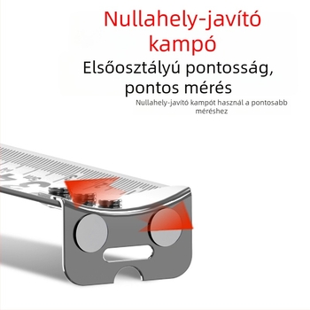 Mágneses Mérőszalag Rozsdamentes Acélból — Ütközésálló, Pontosság, Prémium, Extra vastag