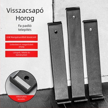 Padlótelepítő horog visszafogó erővel, mangán acélból, univerzális szétszerelési eszköz, 1 készlet, Enjoy