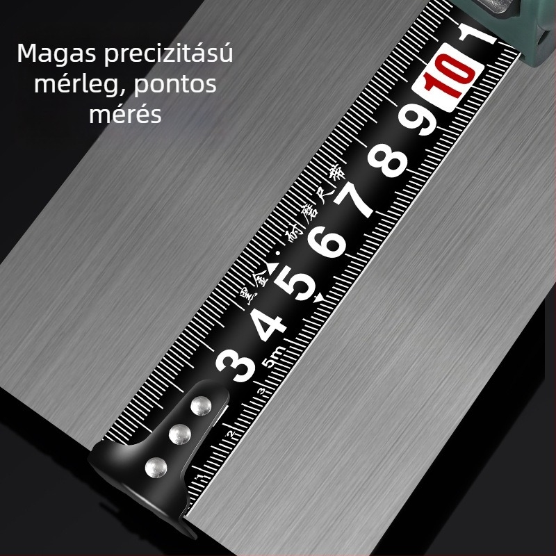 Dongsheng acél mérőszalag – nagy pontosság, zuhanásálló, kopásálló, merev tok