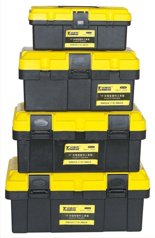 Tes Leopard Műanyag Szerszámkoffer – Ipari Szintű, Hordozható Kézi Szerszám Tároló, Tesbao Sorozat