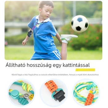 Little Genius okosóra nyakpánt — állítható, nylon fonatból készült, sportos stílus, kompatibilis Z10/Z9/Z8A/Z6Pro, egyszeres hurkoló zár