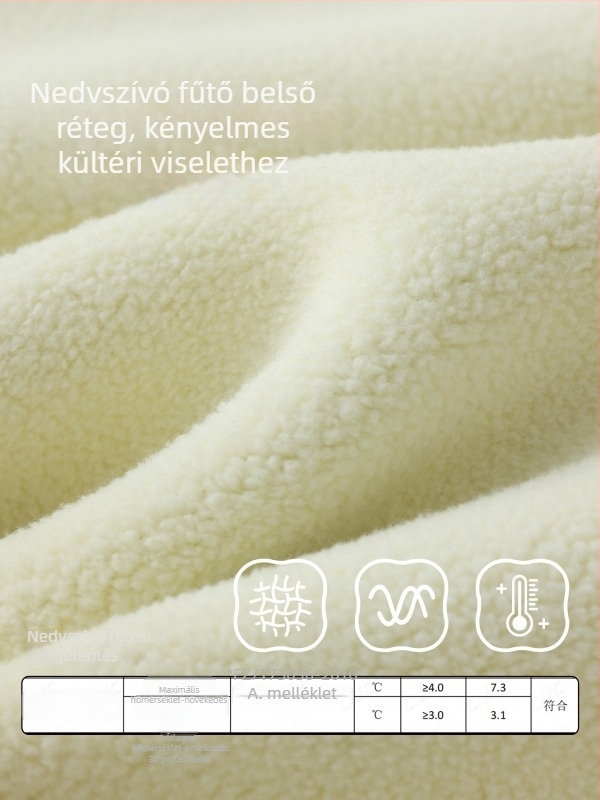 Pluszméretű pamut leggings fleece-bevonattal, nőknek, bokáig érő hossz, meleg, geometrikus mintázat