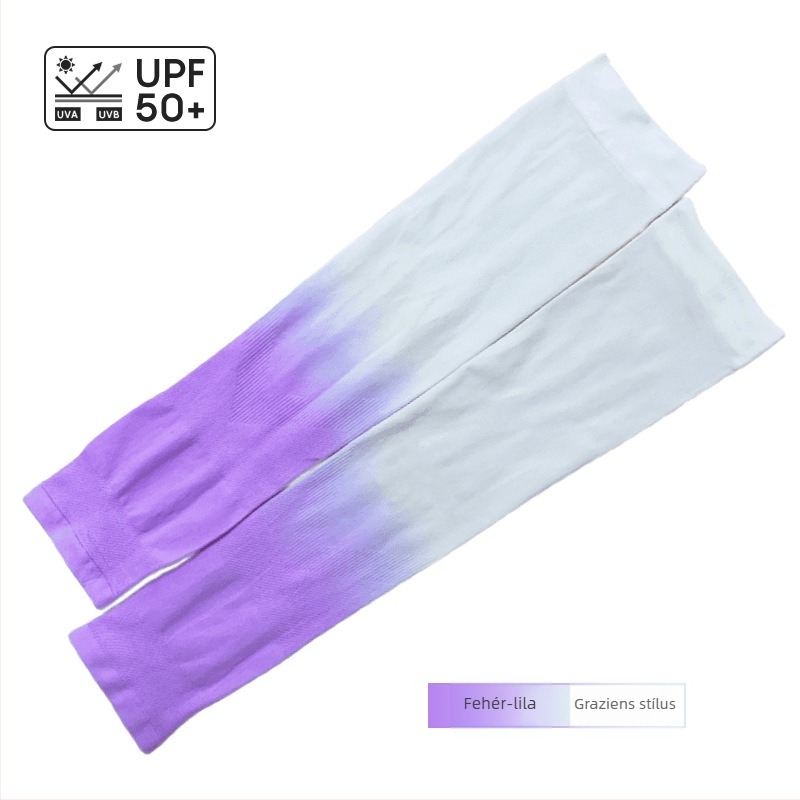 Új Ice Silk karhüvely egyedi logóval, kültéri használatra, légáteresztő UV-védelem, csapat sportokhoz