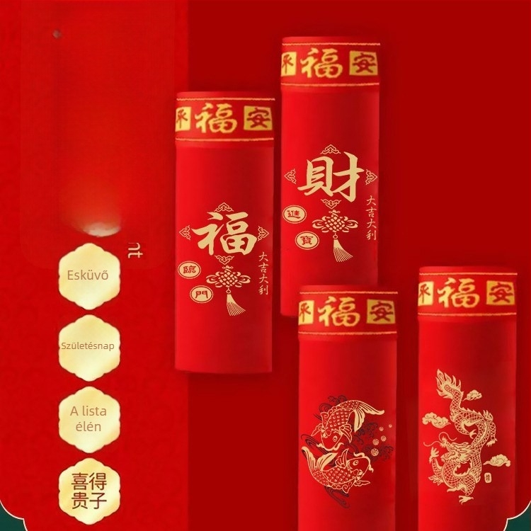Férfi pamut antibakteriális boxer rövidnadrág 2025 zodiákus év motívummal, középső derekú, betűs/szöveges mintázat