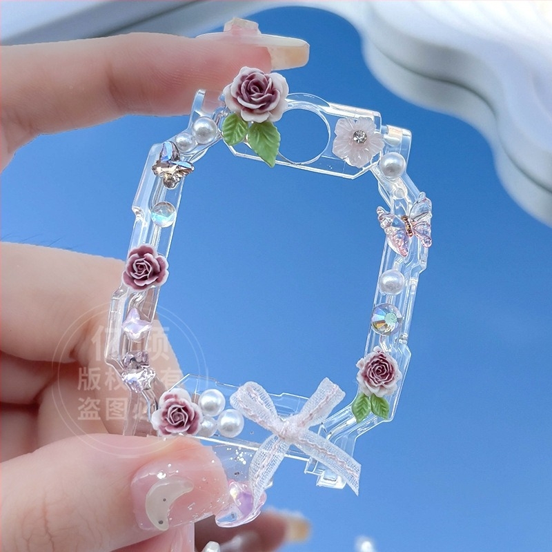 TPU védőtok műanyag kiegészítőkkel Little Genius Z9/Z10/Z11 és Z6Pro/Z7/Z8A számára, DIY tartozékok D3/D5, csomagolás gyöngyház zacskóban