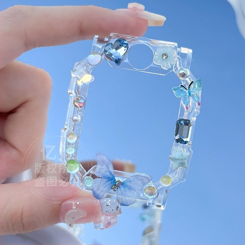 TPU védőtok műanyag kiegészítőkkel Little Genius Z9/Z10/Z11 és Z6Pro/Z7/Z8A számára, DIY tartozékok D3/D5, csomagolás gyöngyház zacskóban