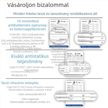 Uniszex termo alsóruha szett – Akril, fleece belsővel bélelt, vastagság 201–250 g/m2, hosszú ujjú felső, kerek nyakú, dupla réteg