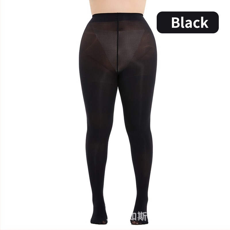 Női plusz méretű harisnyanadrág, 40D, barna, nylon, T-keresztezés, lábbal, közepes vastagság, formázó és lélegző