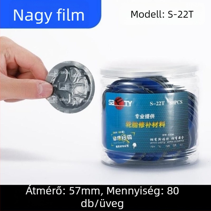 Siford gumijavító film autógumikhoz – gumi, hideg javítási film